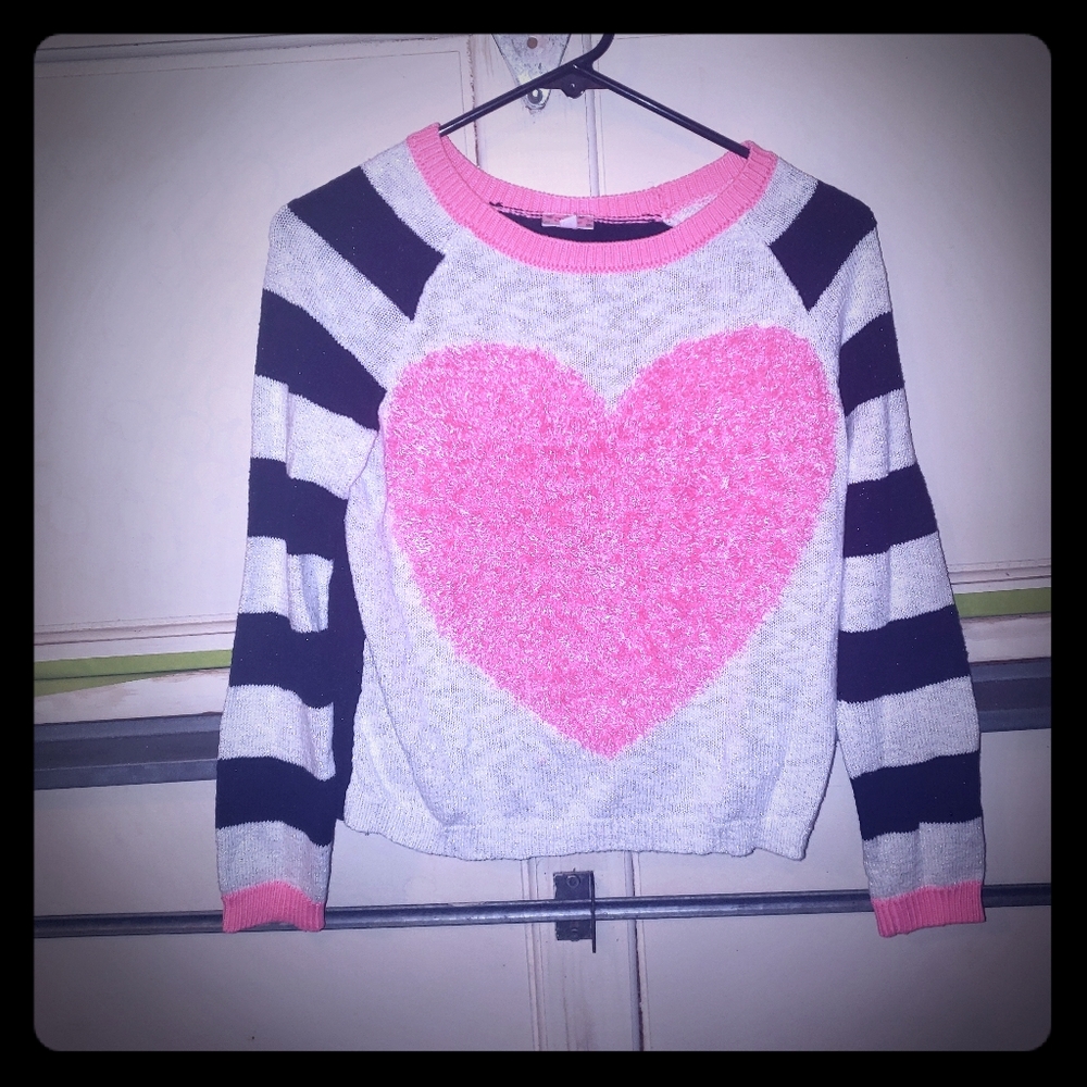 Justice Heart Sweater